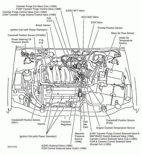 nissan frontier engine diagram