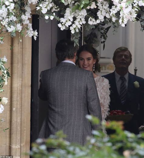 Four Weddings And A Funeral Sequel Hugh Grant Joins Lily James On Set
