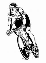 Cyclisme Cycliste Kleurplaat Kleurplaten Coureur Coloriages Velo Wielrenner Wielrennen Vélo Animaatjes Picgifs Alberto Malvorlagen1001 Espagnol Anglais sketch template