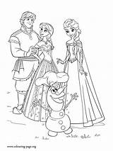 Coloring Pages Frozen Colouring Disney Anna Printable Olaf Kids Movie Elsa Sheets Sheet Book Print Gif Kleurplaat Ana Happy Sisters sketch template
