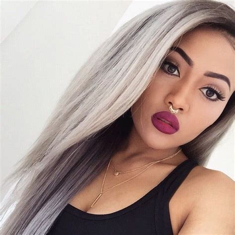 26 best images about silver grey trendy hairstyle on pinterest silver hair grey and silver