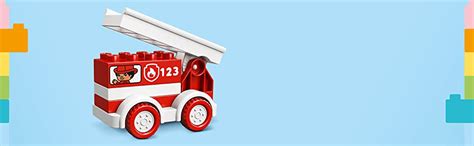 amazoncom lego duplo   fire truck  educational fire truck