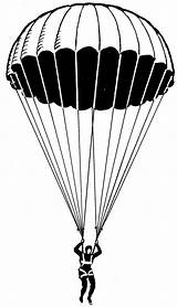 Parachute Clipartmag sketch template