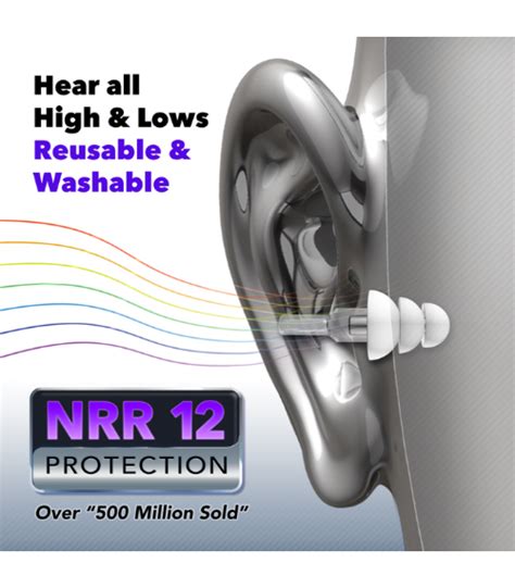 hearos hs211 high fidelity ear plugs original size