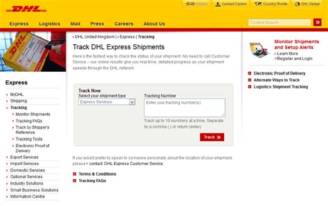 dhl tracking track  trace track parcelcouk