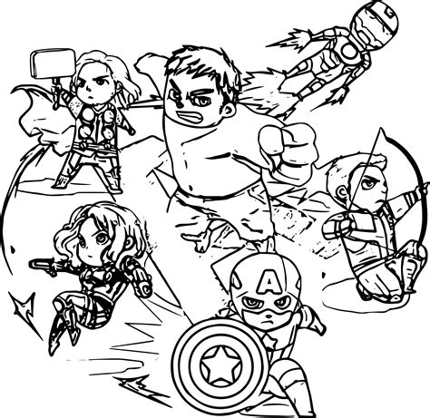 avengers coloring pages printable