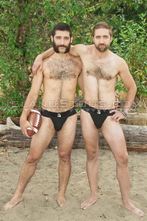 bearded totally hairy outdoor oregon jocks uncut andre and furry cock mark in hot duo action