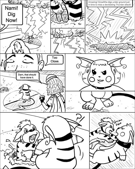Pokemon Battle Coloring Pages Sketch Coloring Page