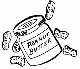 Peanut Jelly sketch template