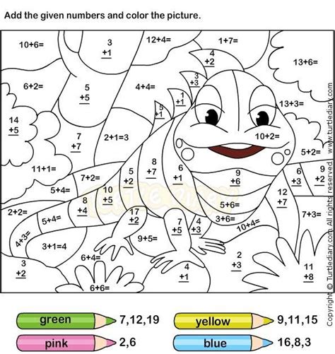 grade st grade math coloring worksheets    images