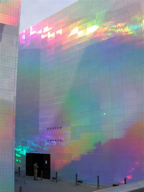 holographic cubes reflect dazzling spectrum  colors