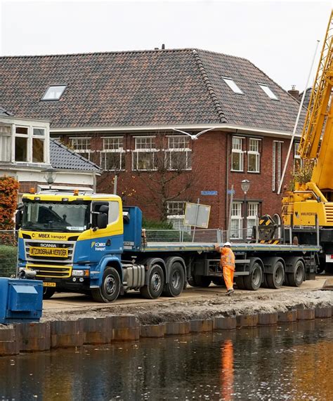 flat trailer broshuis