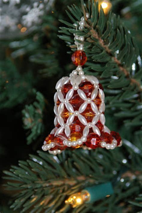 image result   beaded christmas bell ornaments patterns beaded