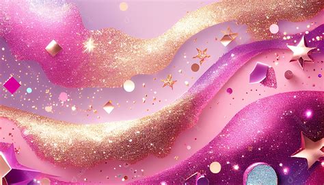 background de glitter rosa  dourado  designi