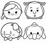Tsum Coloring Disney Pages Printable Cute Coloringpagesfortoddlers Sheets Cartoon Drawings Choose Board Kids sketch template