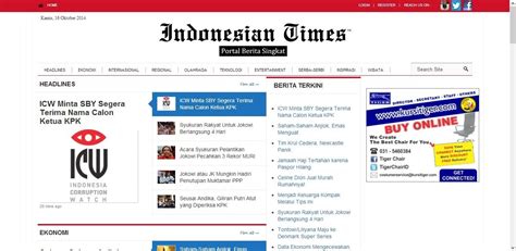 Daftar Situs Berita Online Terbaik And Terpopuler Di Indonesia