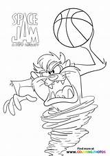 Jam Daffy Tune Tasmanian Tunes Looney Taz Goon sketch template