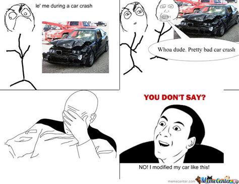 car crash fail by lazyfreak meme center