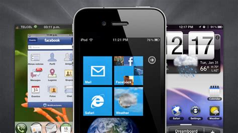 make your jailbroken iphone look like android windows phone 7 or