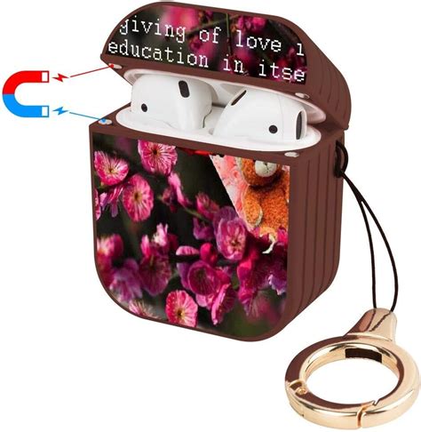 amazoncom airpods case quotes  giving  love   education   fashion cute