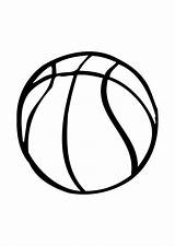 Basketball Coloring Printable Pages Large sketch template