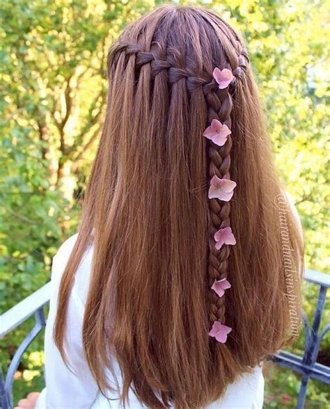 51 cute waterfall braid hairstyle ideas for girls waterfall braid