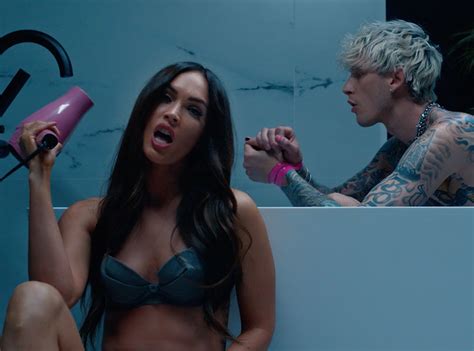 Watch Megan Fox And Machine Gun Kelly Get Flirty In New Music Video E News