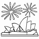 Opera House Coloring Australia Sydney Harbour Bridge Pages Celebration Sidney During Kids Drawing Clipart Colorings Getcolorings Drawings Color Printable 09kb sketch template