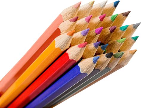 colorful pencils png image hq png image freepngimg