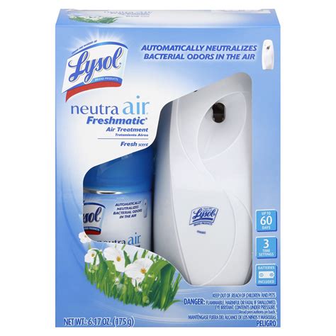 lysol neutra air freshmatic automatic spray air freshener starter kit fresh