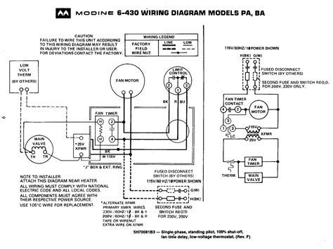 older gas wall furnace wiring diagram wiring diagram modine gas