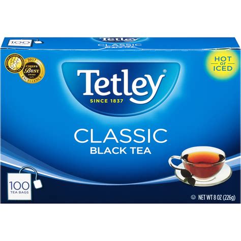 tetley classic blend black tea tea bags  ct walmartcom