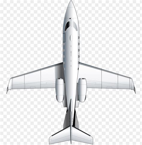 learjet  top view airplane top view png image  transparent background toppng