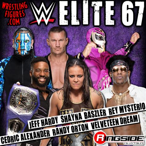 Wwe Elite 67 Complete Set Of 6 Wwe Toy Wrestling Action Figures By