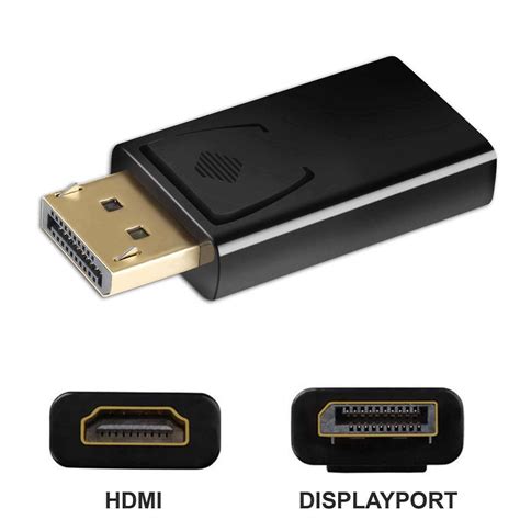 cablevantage  display port  hdmi male female adapter converter