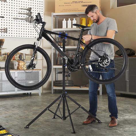 songmics bike repair stand  quick release bicycle maintenance rack
