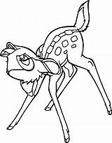 Coloring Pages Bambi Look Wecoloringpage sketch template