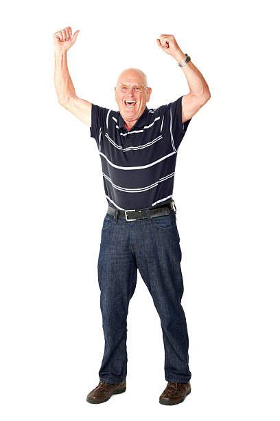 older man   arms   air