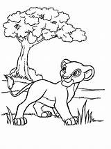 King Lion Coloring Pages Printable Kids sketch template