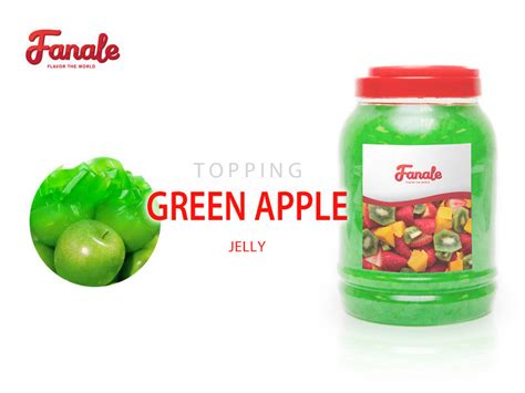 green apple jelly fanale drinks bubble tea supplier