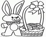 Coloring Pages Easter Bunny Basket Pikachu Print sketch template