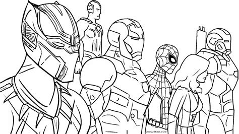 avengers coloring page coloring home