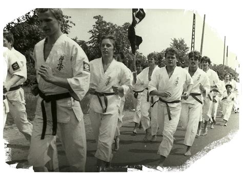 Trenig W Terenie Ur Sosai Oyamy Lata 70 Te Łódzki Klub Karate Kyokushin