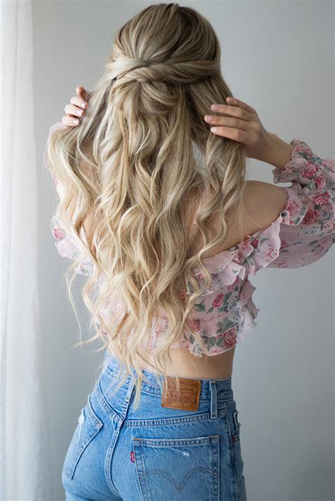 newest hairstyle  long hair image