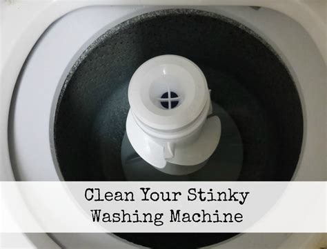 washing machine stinky washing machine