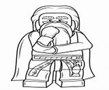 Coloring Pages Potter Harry Lego Dumbledore Albus Info sketch template