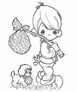 Precious Moments Coloring Pages Printable Christmas Kids Moment Animals Angel Color Drawing Cute Summer Beautiful Cartoon Print Clipart Baby Bing sketch template
