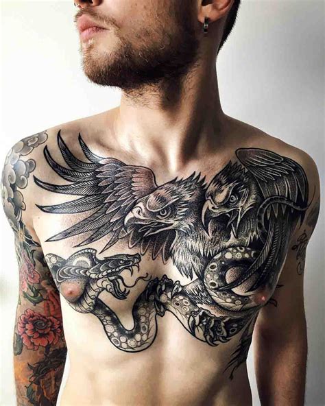 Mens Chest Tattoo Best Tattoo Ideas Gallery