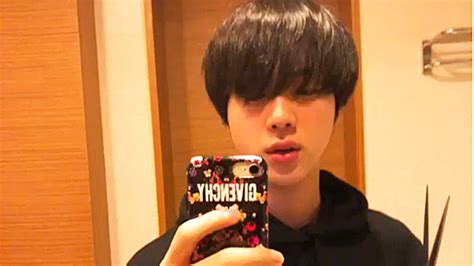 Jin’s Haircut Bts Member Cuts His Own Hair In Funny Video