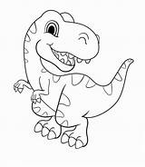 Dinossauro Colorir sketch template